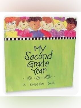 My Second Grade Year: A Keepsake Book is a memory and milestone journal NEW